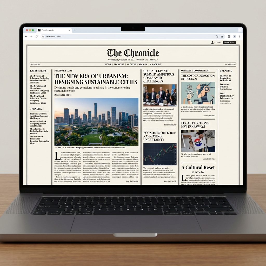 News Editorial Grid Preview