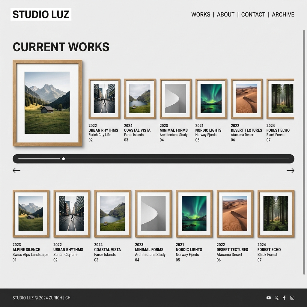 Swiss Portfolio Gallery Track Preview