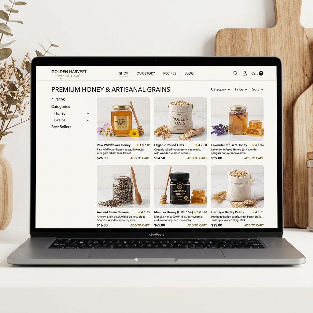 E-Commerce Shop Catalog Preview